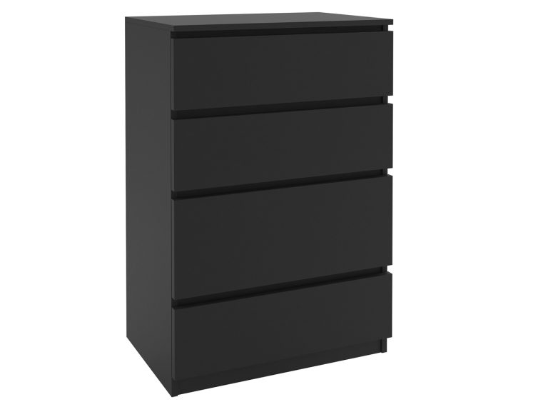 Comodă 1 Belini negru SI KOM1/1/B/B/0/0