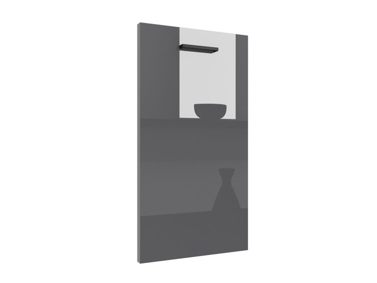 Panou mașină de spălat vase Belini 45 cm gri luciu PZ45/1/WT/S/0/B1