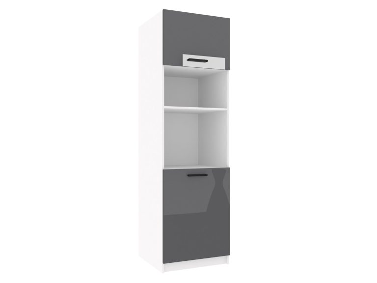 Corp de bucatarie inalt Belini pentru cuptor incorporabil 60 cm gri luciu INF SSP60/1/WT/S/0/B1
