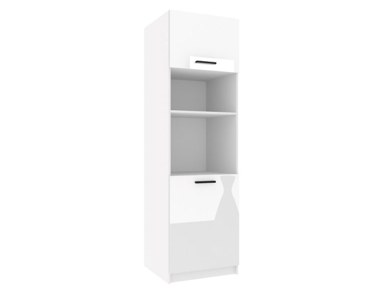 Dulap de bucatarie inalt Belini pentru cuptor incorporabil 60 cm alb lucios INF SSP60/1/WT/W/0/B1
