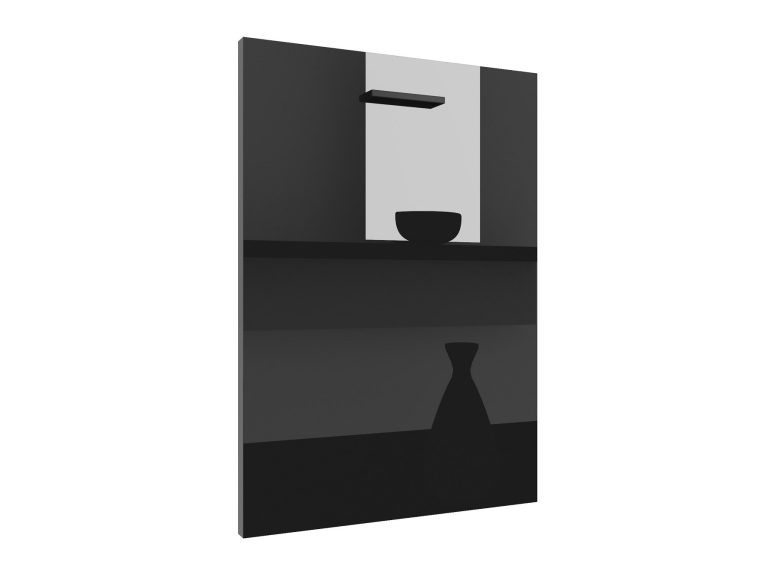Panou masina de spalat vase Belini  60 cm negru lucios INF PZ60/1/WT/B/0/B1