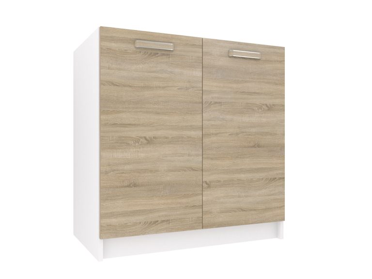 Masca chiuveta bucatarie Belini 80 cm stejar sonoma
fara blat TOR SDZ80/0/WT/DS/0/F/

