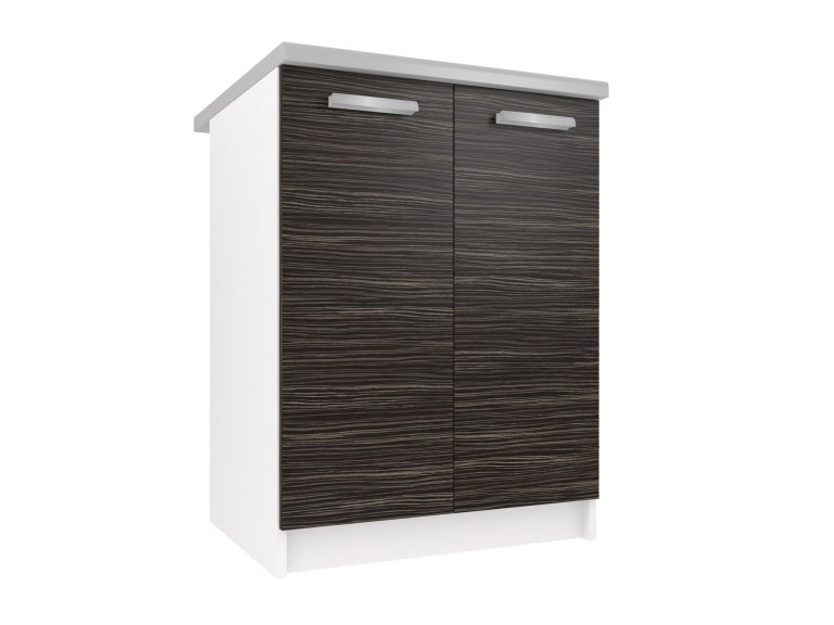 Corp bucatarie Belini inferior 60 cm abanos regal fara blat TOR SD2-60/0/WT/HK/BB/T
