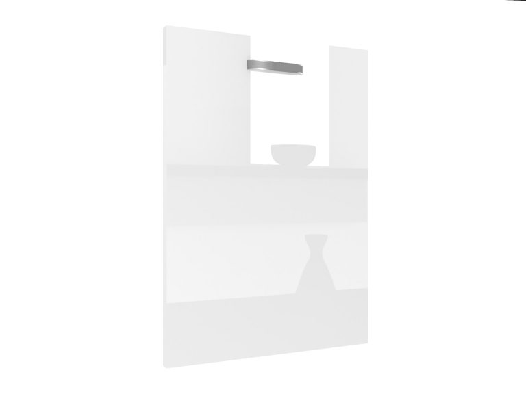 Panou masina de spalat vase Belini acoperit 60 cm alb lucios INF PZ60/1/WT/W/0/F