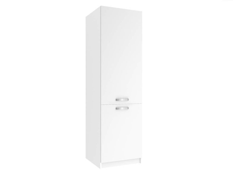 Corp de bucatarie inalt Belini pentru frigider incorporabil 60 cm alb mat TOR SSL60/1/WT/WT/0/U
