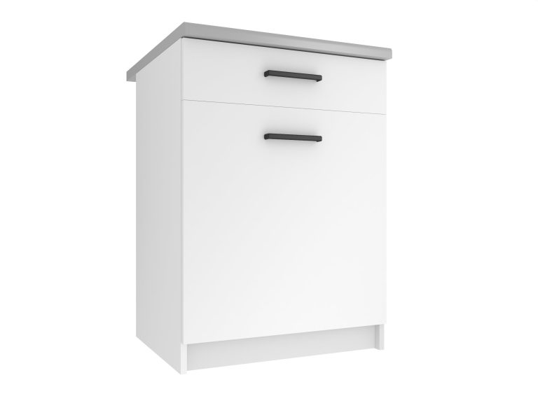 Corp inferior bucatarie cu sertare fără blat TOR SDSZ1-60/0/WT/WT/0/B1