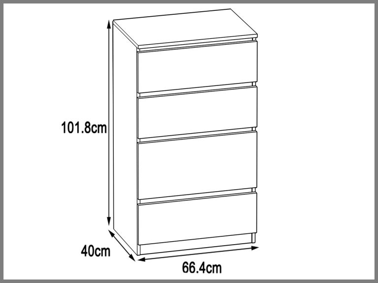 Comodă 34 Wotan stejar Belini SI KOM1/1/W/DW/0/0