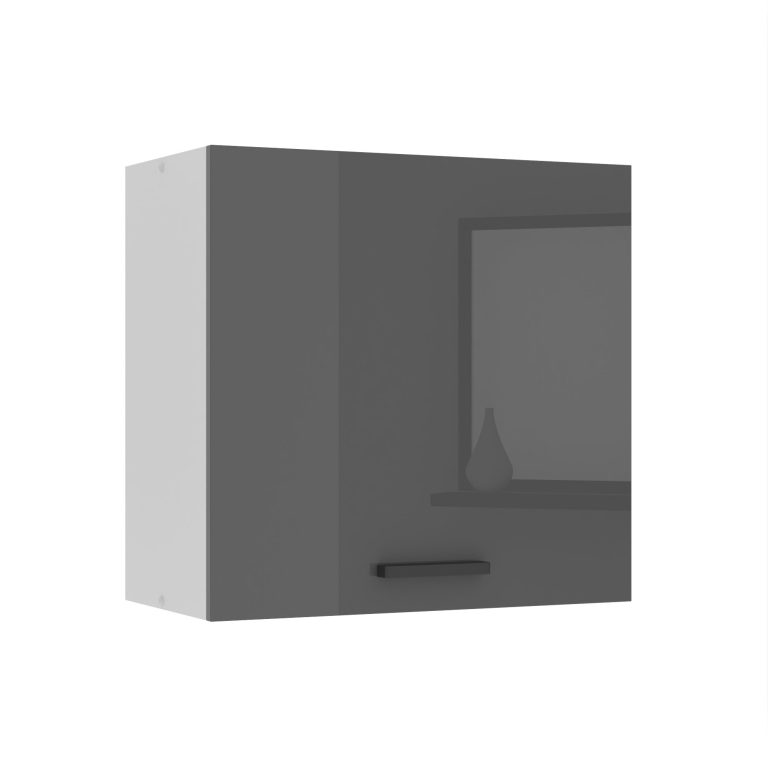 Corp de bucătărie Belini Premium Full Version superioar 60 cm gri luciu INF SG60/0/WT/S/0/B1/PP