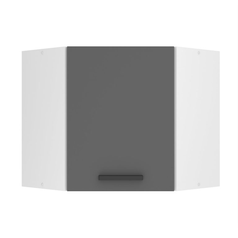 Corp de bucătărie Belini Premium Full Version colț superior 60 cm gri mat  TOR SGN60/0/WT/SR/0/B1/PP