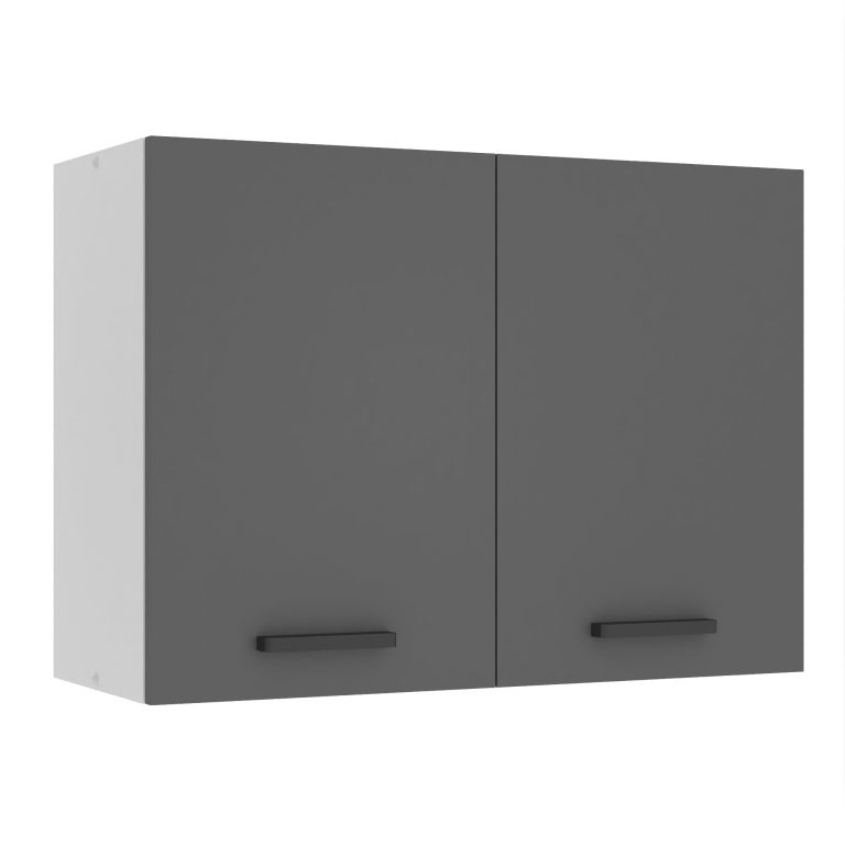 Corp de bucătărie Belini Premium Full Version superioar 80 cm gri mat  TOR SG80/0/WT/SR/0/B1/PP