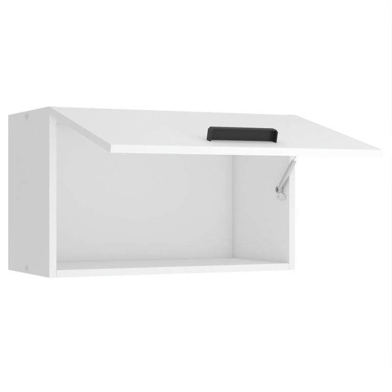 Corp de bucătărie Belini Premium Full Version deasupra hotei 60 cm alb mat TOR SGP60/0/WT/WT/0/B1/PP