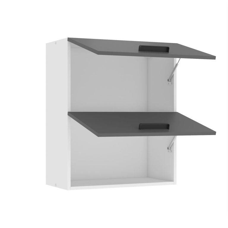 Corp de bucatarie Belini Premium Full Version superior 60 cm gri mat TOR SGP2-60/0/WT/SR/0/B1/PP