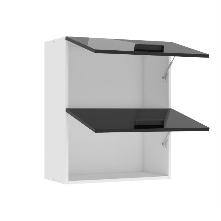 Corp de bucătărie Belini Premium Full Version superioar  60 cm negru lucios INF SGP2-60/0/WT/B/0/B1/PP