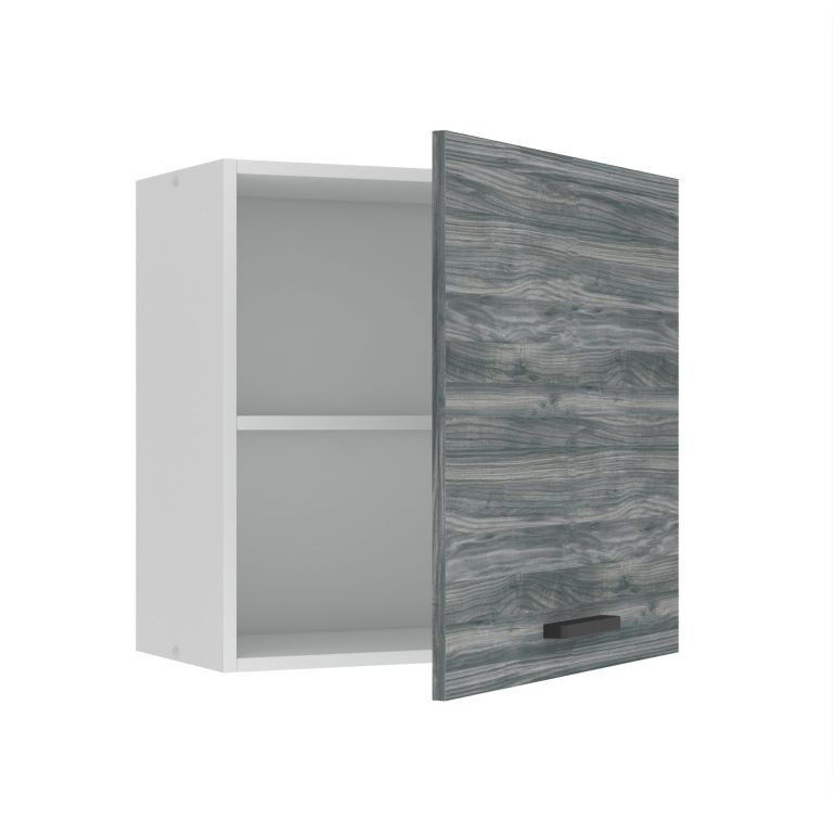 Corp  de bucatarie Belini Premium Full Version superior 60 cm gri antracit Glamour Wood TOR SG60/0/WT/GW/0/B1/PP
