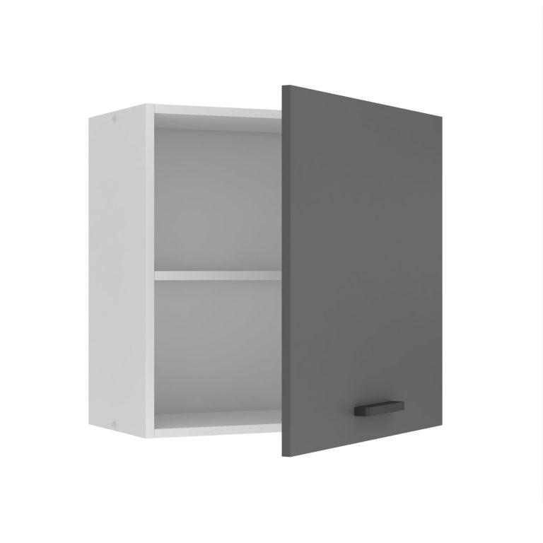 Corp de bucătărie Belini Premium Full Version superioar 60 cm gri mat TOR SG60/0/WT/SR/0/B1/PP