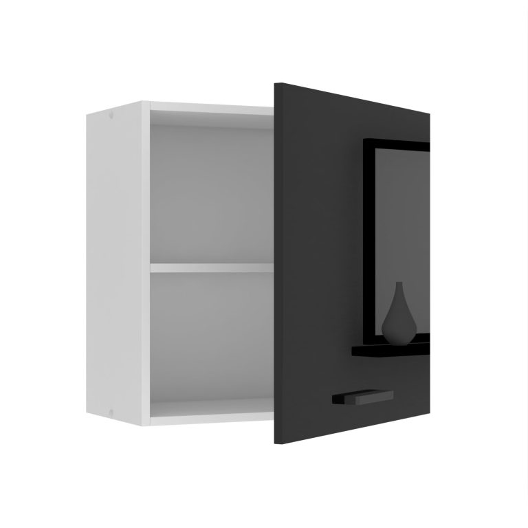 Corp de bucătărie Belini Premium Full Version superioară 60 cm negru lucios INF SG60/0/WT/B/0/B1/PP