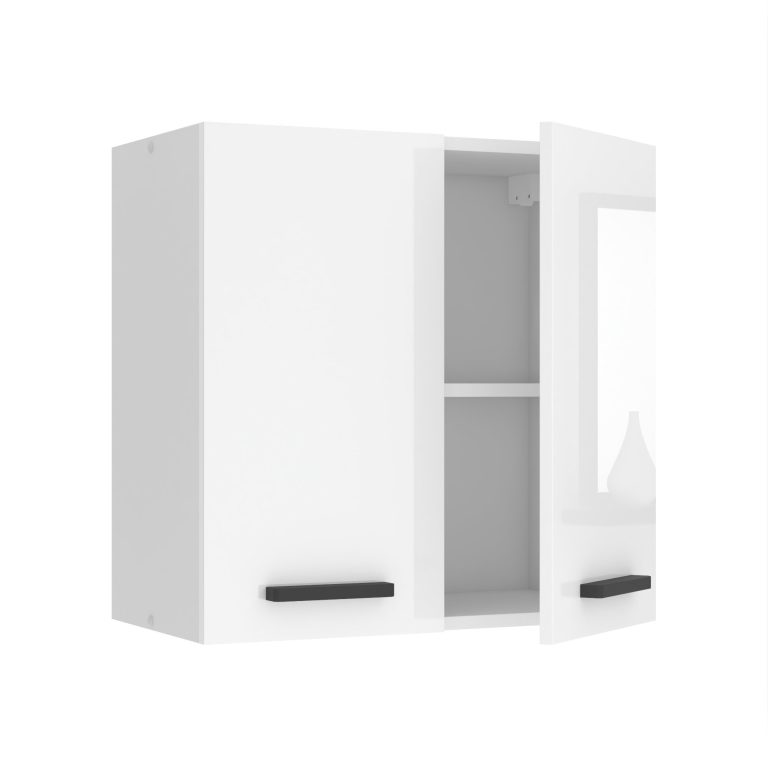 Corp de bucătărie Belini Premium Full Version superioar 60 cm alb lucios INF SG2-60/0/WT/W/0/B1/PP
