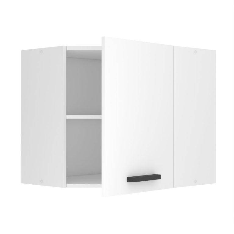 Corp de bucătărie Belini Premium Full Version colț superior 60 cm alb mat TOR SGN60/0/WT/WT/0/B1/PP