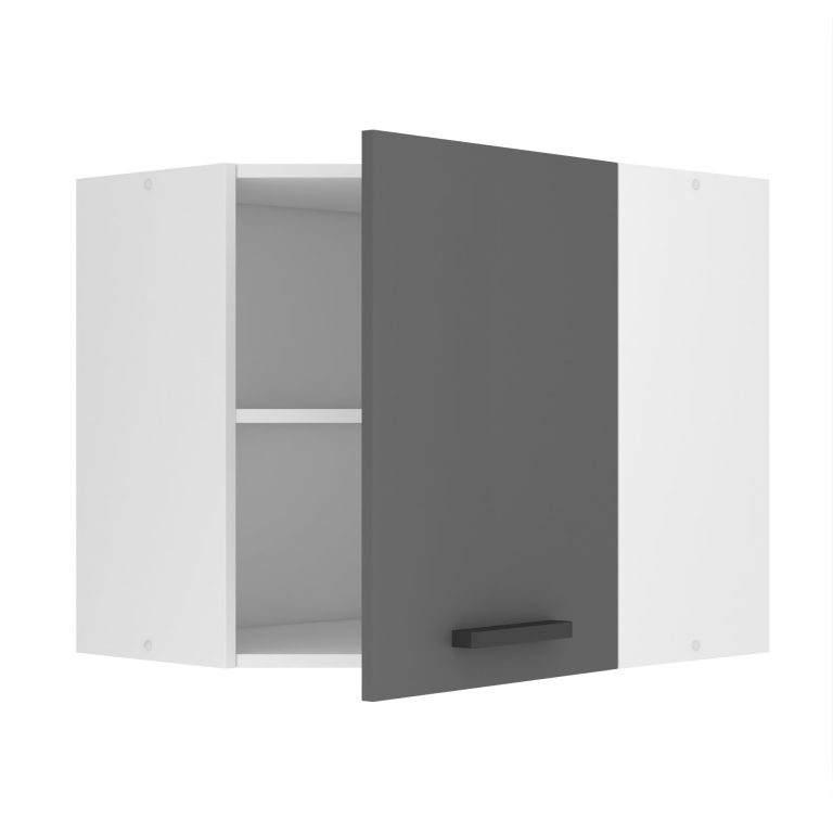 Corp de bucătărie Belini Premium Full Version colț superior 60 cm gri mat  TOR SGN60/0/WT/SR/0/B1/PP