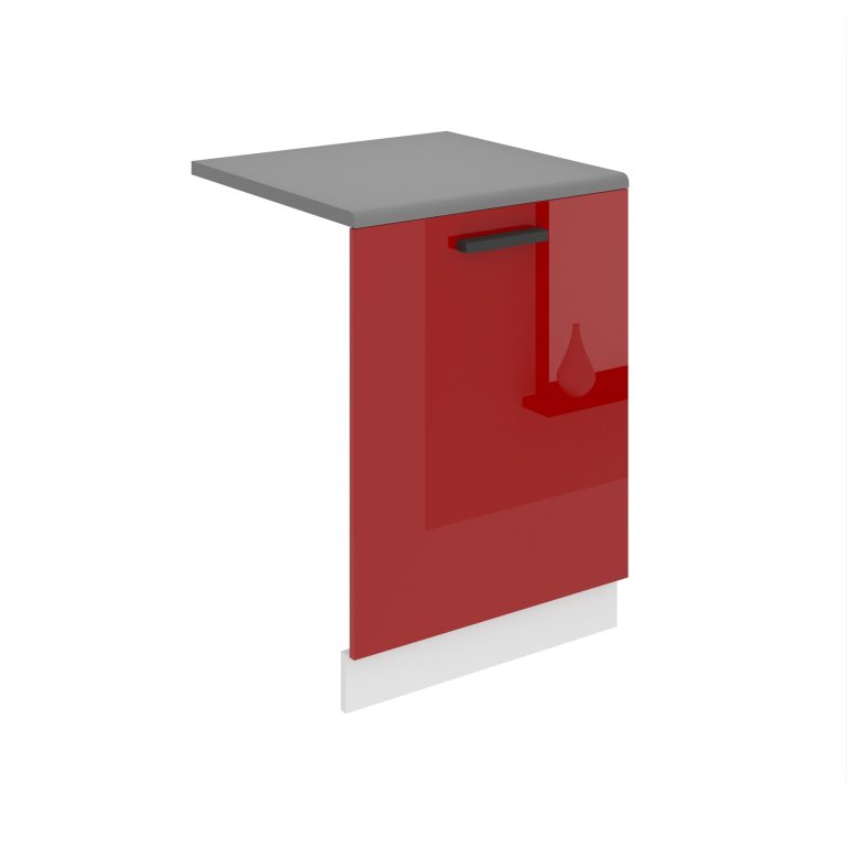 Masca masina de spalat vase incorporabil Belini Premium Full Version 60 cm rosu lucios cu blat INF PZ60/0/WT/R/B/B1/PP