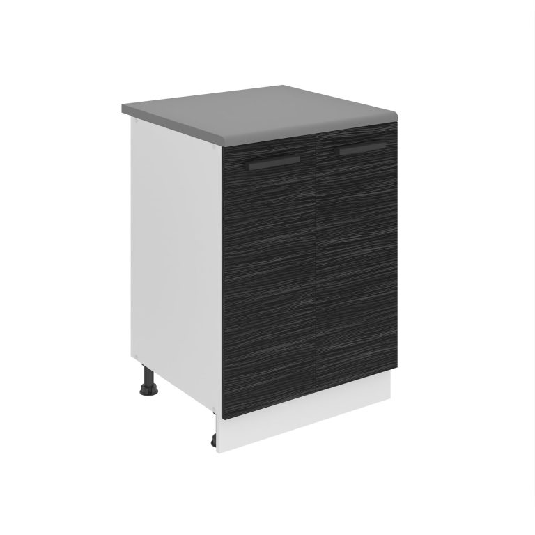 Corp de bucătărie Belini Premium Full Version inferior cu sertare 60 cm abanos regal cu blat