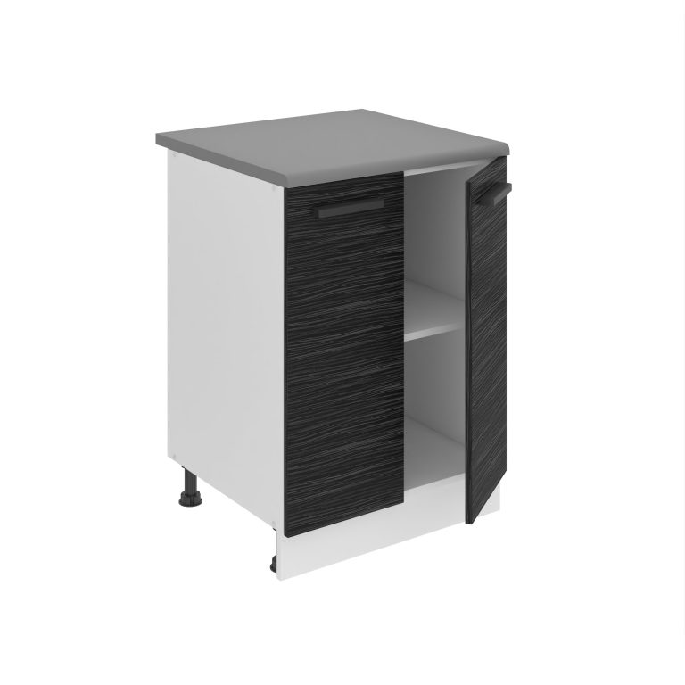 Corp de bucătărie Belini Premium Full Version inferior cu sertare 60 cm abanos regal cu blat