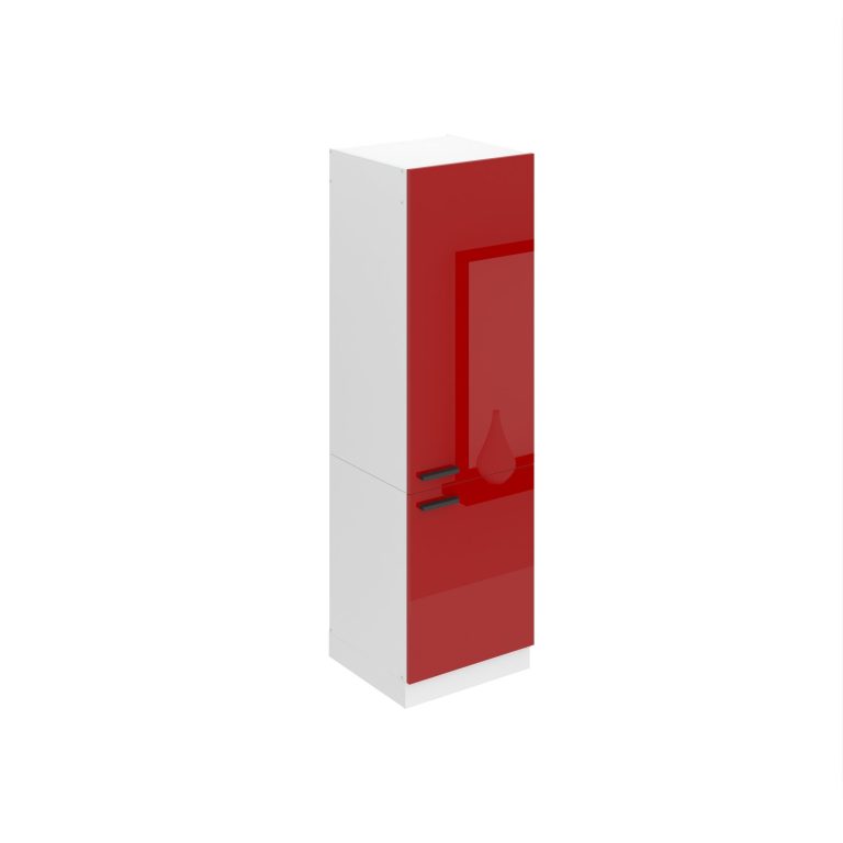 Corp de bucatarie inalt Belini Premium Full Version pentru frigider incorporabil  60 cm rosu lucios INF SSL60/0/WT/R/0/B1/PP
