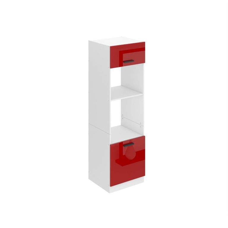 Corp de bucatarie inalt Belini Premium Full Version pentru cuptor incorporabil 60 cm roșu lucios INF SSP60/0/WT/R/0/B1/PP
