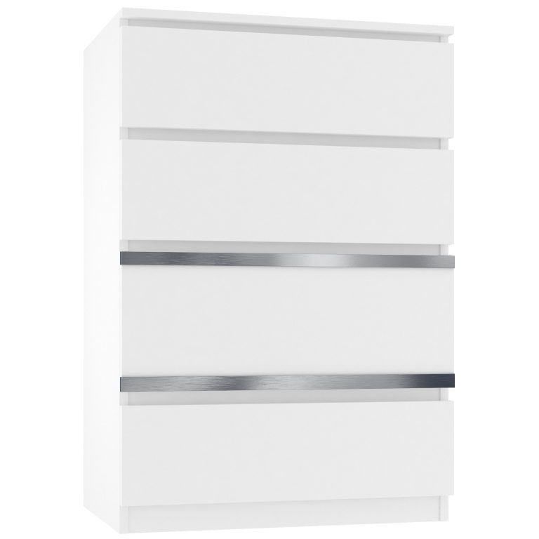 Comodă Belini SERENITY alb mat / alb mat SI SERENITY KOM1/0/W/W/0/0/PP