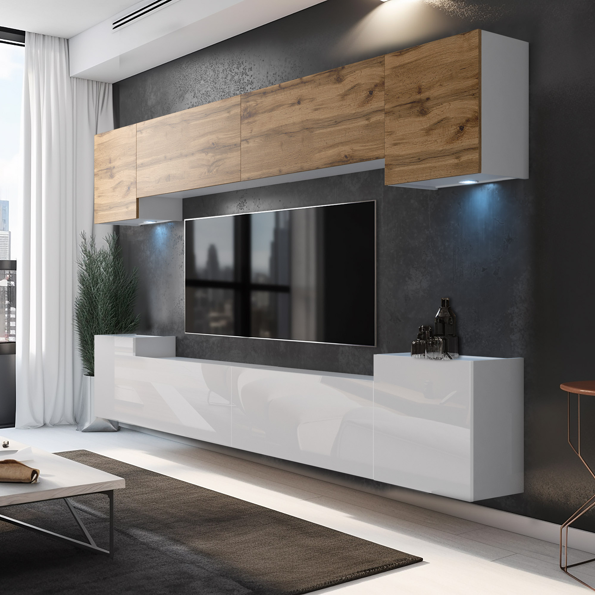 Mobilier elegant pentru un living contemporan