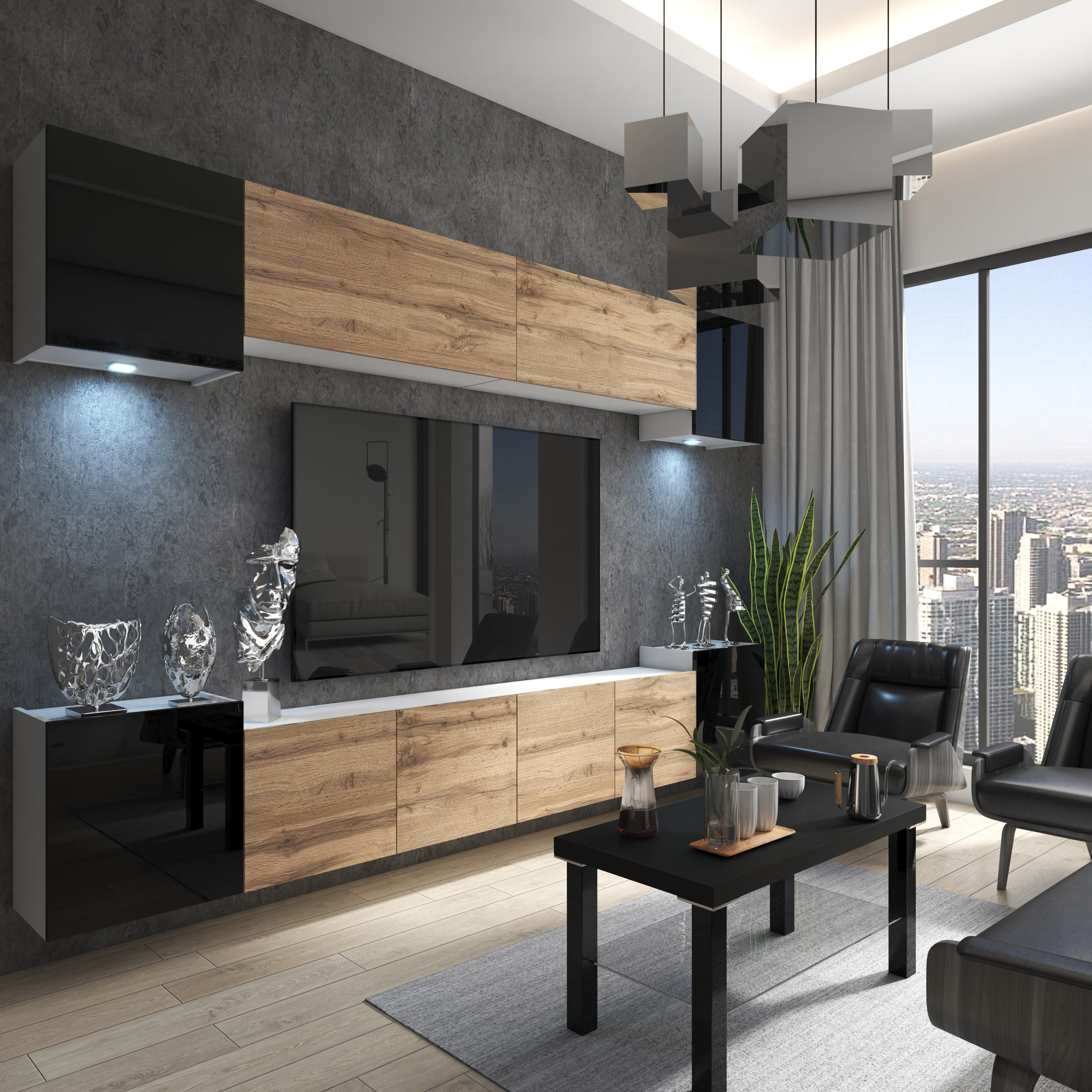 Inspirație de design pentru un living elegant